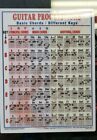 Best Beginner Laminated Guitar Chord Progressions Chart  8 5 X 11 8117