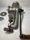 Vintage Keystone Model 20 Counter Mounted Meat Grinder With Plate For Display