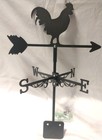New Ez Vane Steel Rooster Weathervane Retro Farmhouse Cottage Decor B2