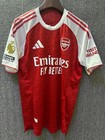 Arsenal 2025 Signed Team Squad Signature Jersey   Coa