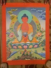28  Amitabha Buddha Thangka Painting  Tibetan Buddhist Art