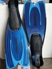 Adult Snorkeling   Scuba Diving Fins - Powerful Full Foot Pocket Fins - Reaction