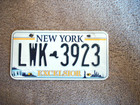 New York Excelsior           License Plate Buy All States Here Free Shipping