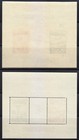 Croatia 1942 Mnh Block 1 And Block 2 Sc B11-b12 Aviation Exposition Of Zagreb   