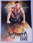 April 30 Backlash King Triple H 2003 Ppv Wwe Wwf Poster 12x16  2 Sided Wrestling