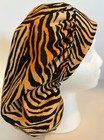 Tiger Print Size Large Medical Bouffant Scrub Cap Surgery Hat