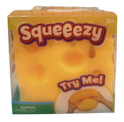 In Hand Sunny Days Jumbo Squeezy Cheese Yellow Squishy Toy Stress Relief Sensory