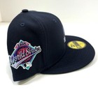 Atlanta Braves Mlb Ne 1995 World Series Polarlights  Fitted Hat navy