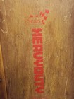 Sears Mechanic Creeper Heavy Duty 15 X 36 Head Rest Wood W metal Casters Vintage