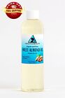 Sweet Almond Oil Refined Organic By H b Oils Center Cold Pressed 100  Pure 4 Oz