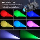 150w Rgb Led Stage Light Spot Cob Beam Dmx Party Disco Dj Lighting Pinspot Club