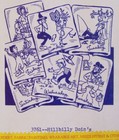 Aunt Martha s 3761 Hillbilly Doin s Dish Towels Iron Embroidery Transfer Pattern