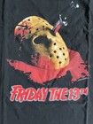 Vintage 90   s Blue Grape Jason Friday The 13th Made In Hell Black T-shirt Size Xl