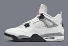 Nike-air Jordan 4 Retro White Cement  2025  Fv5029-100 Men s   Gs Sizes New  