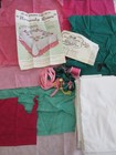 Bucilla Heavenly Roses Applique Quilt Kit 1320 Vtg Floral 84 X 100 Open Started