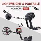 Underground Metal Detector Gold Digger Hunter Deep Sensitive Waterproof Coil