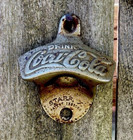 Vintage Drink Coca Cola Starr X Wall Mount Cast Iron Bottle Opener Made In Usa