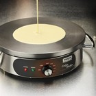 Waring Commercial Wsc160x 16  Electric Crepe Maker Cast Iron Machine 120v New