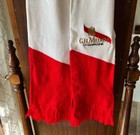 G h  Mumm Champagne Embroidered Red And White Winter Scarf  brand New 