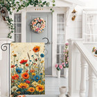 Spring Garden Flag 12x18 Inch Double-side Burlap Home Welcome Color Flowers Outd