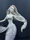 Rare Collections Etc Pearl Finish Mermaid Wall Decor Plaque 3d Resin 15  Retired