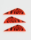 Lot 2 Bohning Blazer Vanes Pack 36 Red Tiger 2   see Photos  Dark Orange   72 Ct