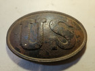 Us U s  Cold Harbor Civil War Sword Plate Belt Buckle Mechanicsville Va 17d87
