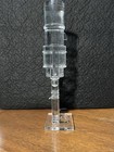 Nutcracker Acrylic Or Lucite Figure 14   tall Christmas Decoration Holiday Decor