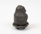 Vantines Antique 1920 s Cast Metal Owl Incense Burner No  1008 Black