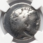 Macedonian Alexander The Great Iii   Zeus Ngc Tetradrachm Ancient Greek Coin 376