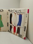 Vintage Mccall   s Sewing Patterns Lot 70s 80s Misses Size 12 Dresses Skirts Pants