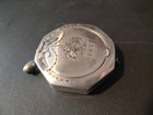 Vintage Sterling Silver Art Deco Compact 259 Pat  July 18 1922