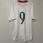 Nike Vintage Portugal National Team 2008 10 Away White Jersey Men   s Extra Large