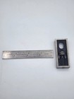 Vintage L s  Starrett 4r 4  Metal Machinist Square