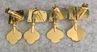 Complete Gold Hardware Kit Fits Jazz Bass  tuners Bridge Plates Screws 