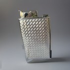 Antique vintage Evans Art Deco Lighter Cigarette Case Combo Pocket Size