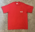 Vintage 1990s Winston Cigarettes Promotional Red T Shirt Xl Puff Print Eagle