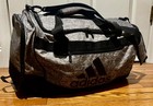 Adidas Sports Defender Iv Duffel Gym Travel Bag Medium Gray   Black