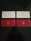 1976 Commonwealth Bahamas Proof Set 4 Big Silver Coins 2 8721 Oz Asw W box   Coa