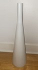 Vintage Mcm Italian Murano White Glass Large Lamp Base