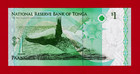 Tonga One 1 Pa anga 2009   2014 Unc Note - Sign  S  A  Kako   S  M  Fili  p-37b 