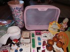 Grandma Junk Drawer Lot Crafts Vera Bradley Victoria s Secret Lot Of 40  Items