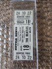 The Beatles Aug  18  1966 Suffolk Downs Unused Original Ticket Near Mint Cond Us