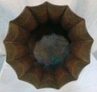Vtg Mid Century Italian Brass Planter Scalloped Fluted Jardiniere Italy 1097 12 