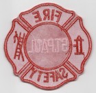 Patch St  Paul  ramsey County  Mn C2000 Fire   Safety Dept Maltese Cross 3 5 