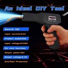 Plastic Welder Kit Soldering Hot Stapler Bumper Repair Welding Gun 800 Staples
