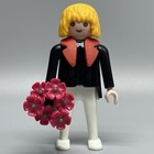 Playmobil Victorian Man Tuxedo Flowers Lamppost Male Adult Figure 5340 Vintage
