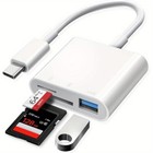 Multifunction Usb C Tf sd Card Reader For Iphone15 Pro ipad samsung Otg Adapter