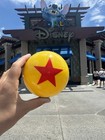 Disney Parks Pixar Toy Story Luxo Jr Thick Bouncy Ball 4    Approx  Diameter New