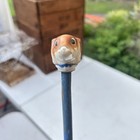 Vintage Carnival Prize Dachshund Dog Child Size Walking Stick Cane Toy 1930   s